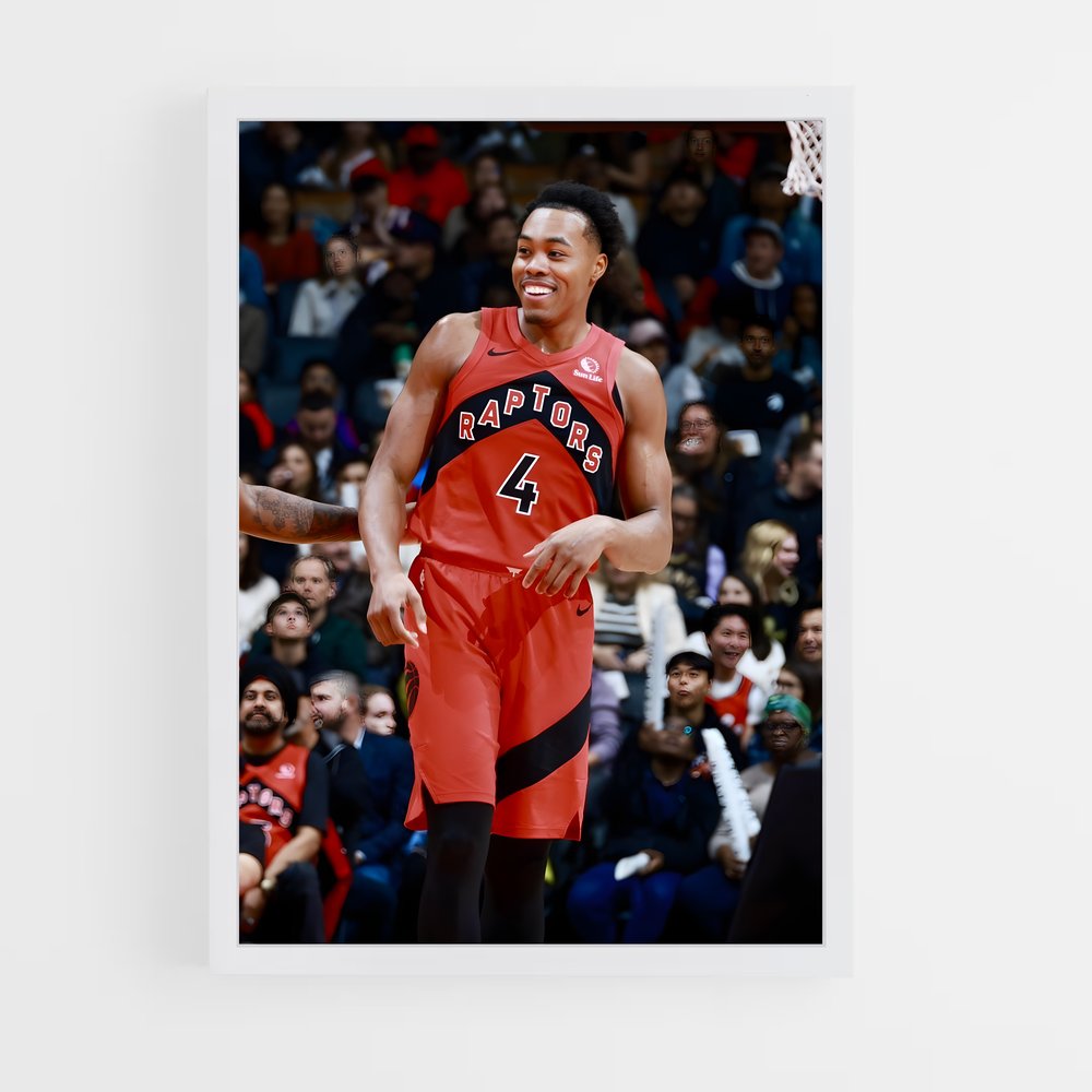 Poster Scottie barnes – affiche Basketball (vue 3)